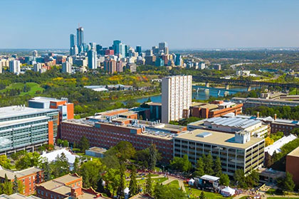 University of Alberta building